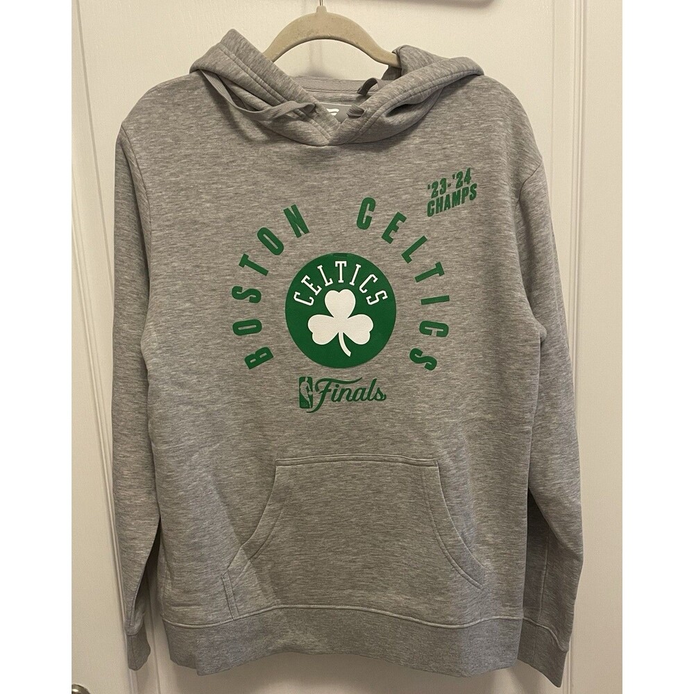 2024 NBA Finals Boston Celtics Hoodie Size M New Without Tags Fanatics